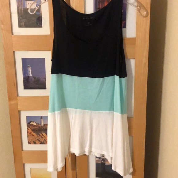 Tri color tank top - Picture 1 of 3